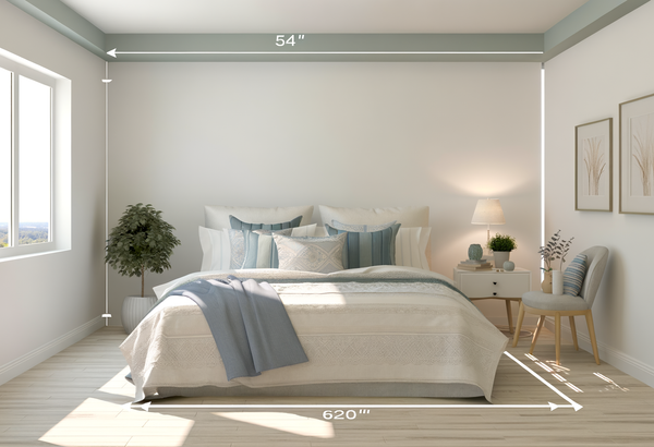 What are the size and dimensions of a full-size bed?