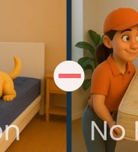 Mattress installation.